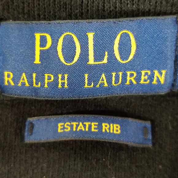 Polo Ralph Lauren Sweater Mens XL Estate Rib Quarter Zip Pullover Pony Pullover - Picture 13 of 16